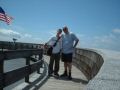 Dad and Hunter at the observation deck.JPG